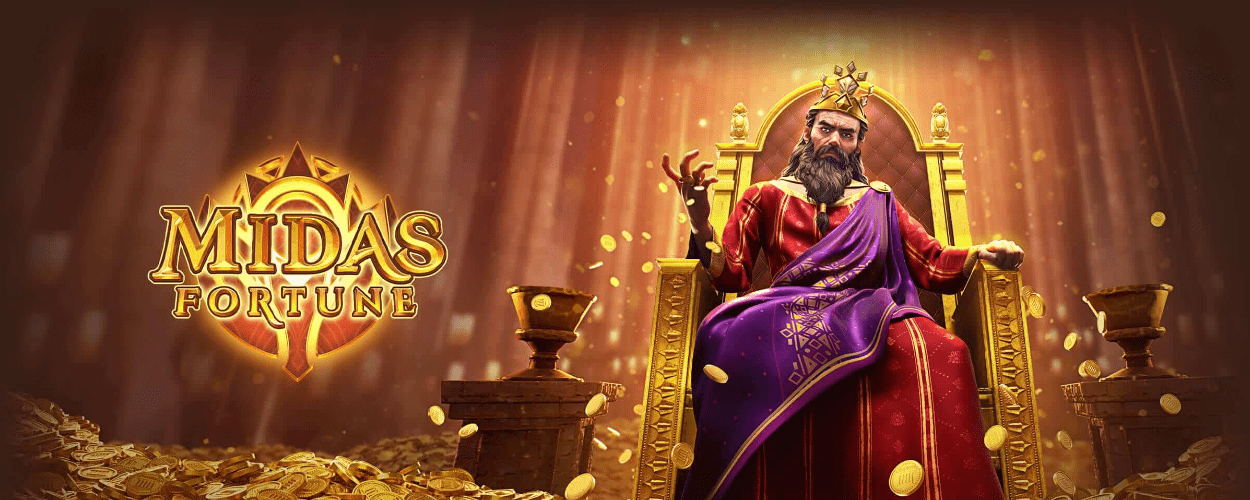 Midas Fortune, Rei Midas, jornada, missões épicas, recompensas, jogos de cassino online